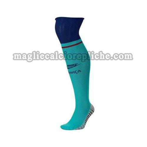 terza divisa calzini calcio barcellona 2019-2020 verde