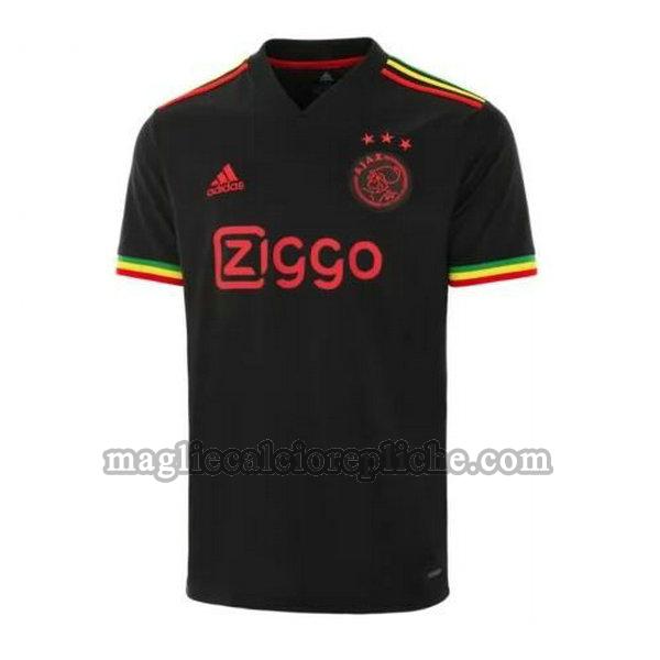 terza divisa maglie calcio ajax 2021 2022 nero