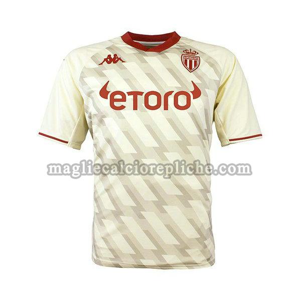 terza divisa maglie calcio as monaco 2021 2022 bianco