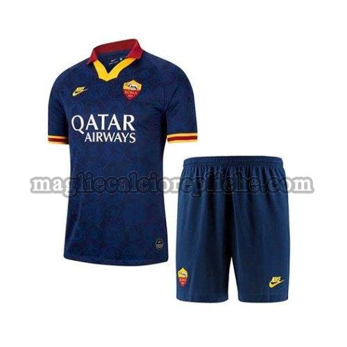 terza divisa maglie calcio bambino as roma 2019-2020