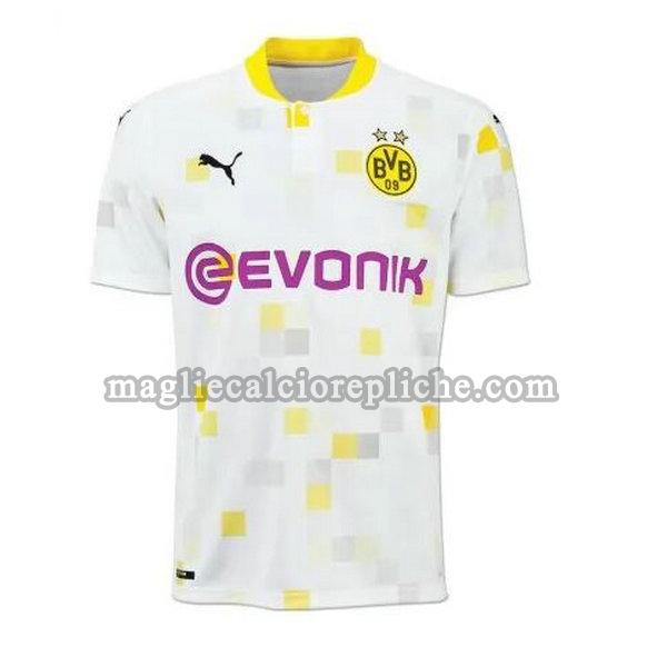 terza divisa maglie calcio borussia dortmund 2020-2021 bianco