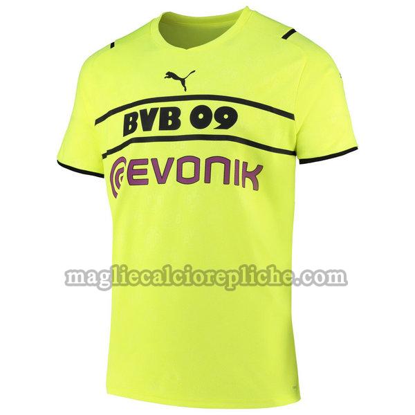 terza divisa maglie calcio borussia dortmund 2021 2022 giallo