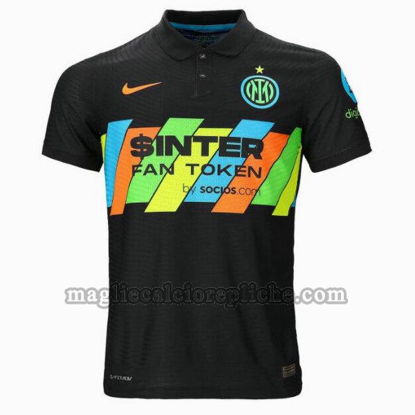 terza divisa maglie calcio inter 2021 2022 nero