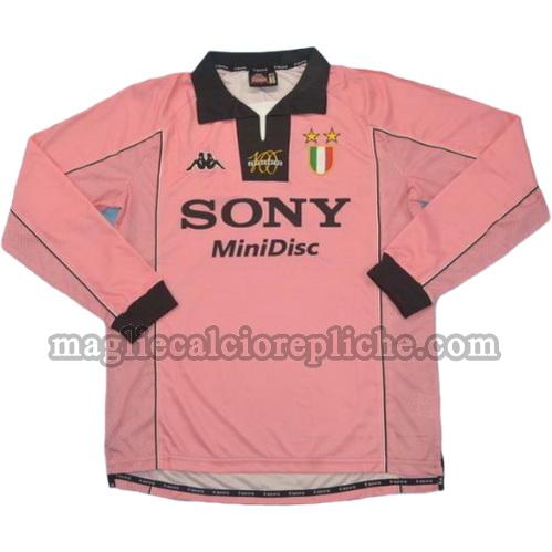 terza divisa maglie calcio juventus 1997-1998 manica lunga