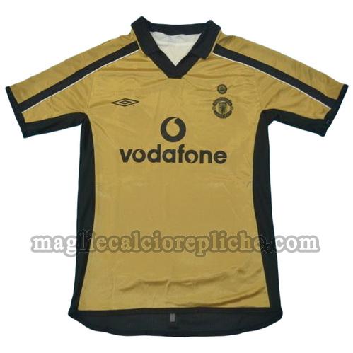 terza divisa maglie calcio manchester united 2000-2001