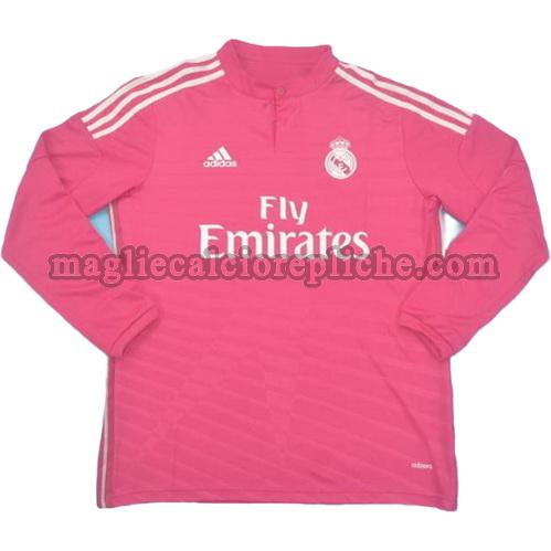 terza divisa maglie calcio real madrid 2014-2015 manica lunga