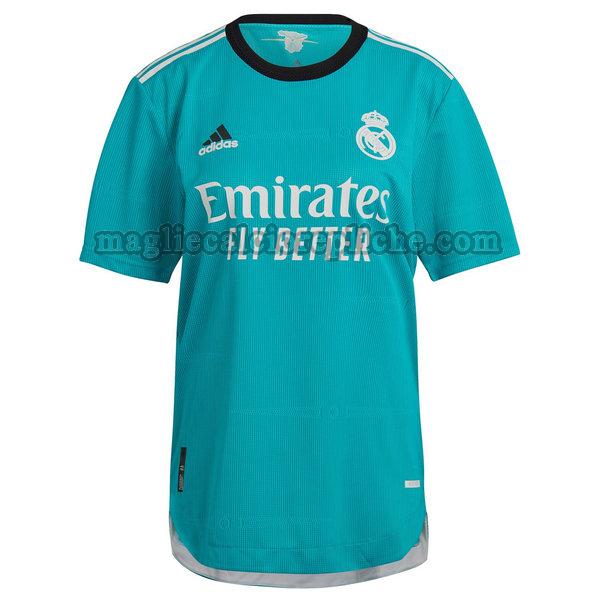 terza divisa maglie calcio real madrid 2021 2022 verde