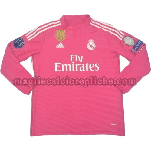 terza divisa maglie calcio real madrid ucl 2014-2015 manica lunga