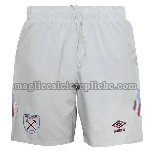 terza divisa pantaloncini calcio west ham 2018-2019