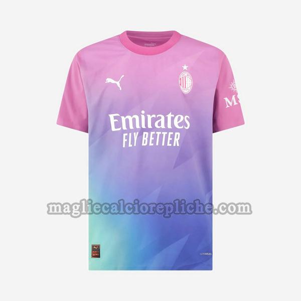 terza maglie calcio ac milan 2023 2024 purple