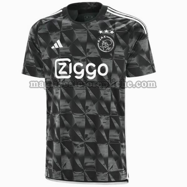 terza maglie calcio ajax 2023 2024 nero