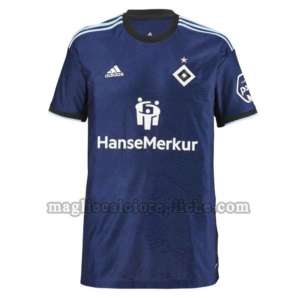 terza maglie calcio amburgo sv 2022 2023 thailandia blu