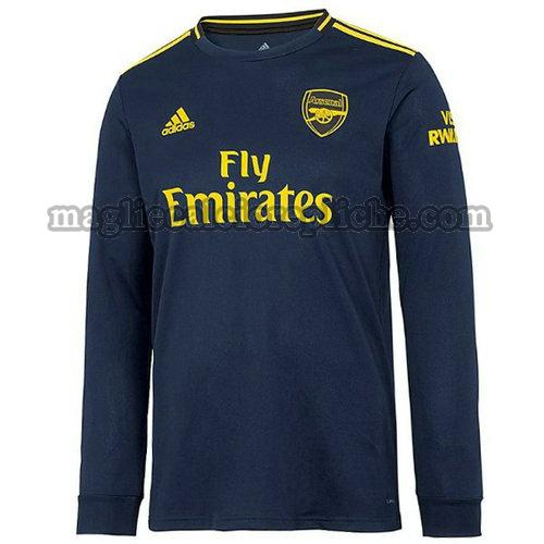 terza maglie calcio arsenal 2019-2020 manica lunga