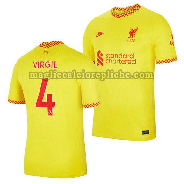 terza maglie calcio arsenal 2021 2022 virgilvandijk4 blu