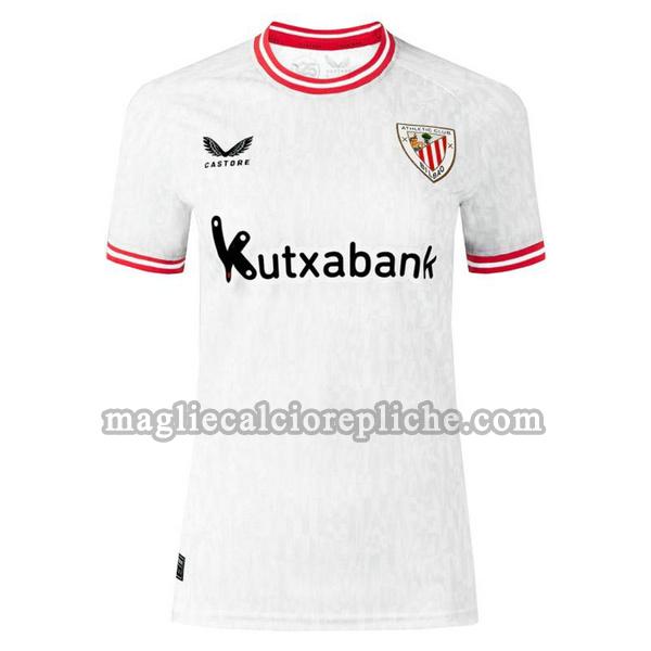 terza maglie calcio athletic bilbao 2023 2024 thailandia bianco