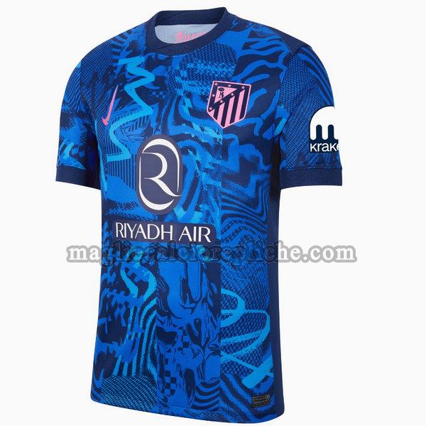 terza maglie calcio atlético madrid 2024 2025 blu