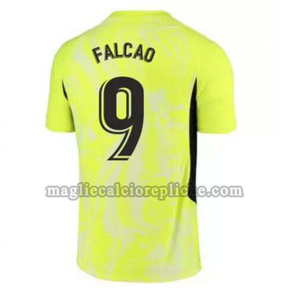 terza maglie calcio atlético madrid 2020-2021 falcao 9 verde