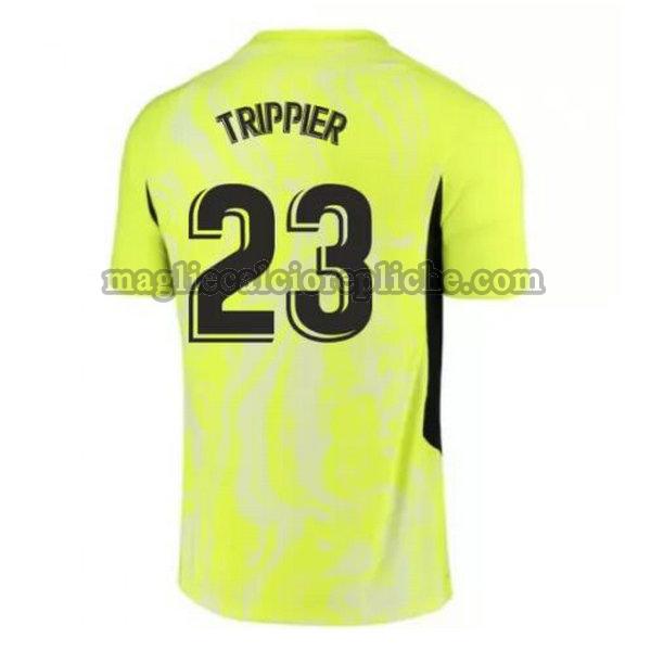 terza maglie calcio atlético madrid 2020-2021 trippier 23 verde