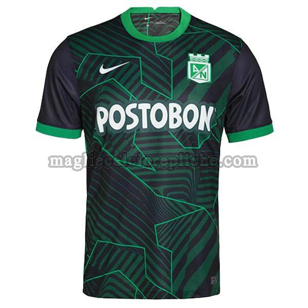 terza maglie calcio atlético nacional 2022 2023 thailandia nero