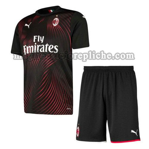 terza maglie calcio bambino ac milan 2019-2020