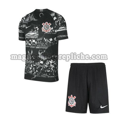 terza maglie calcio bambino corinthians paulista 2019-2020