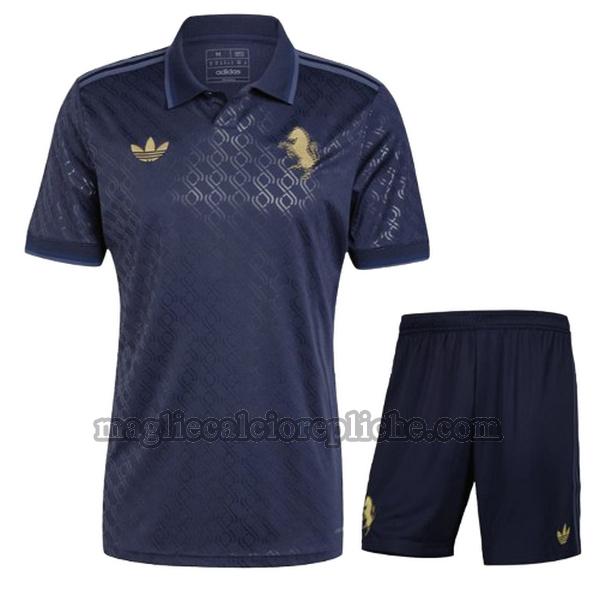 Terza maglie calcio bambino juventus 2024 2025 nero
