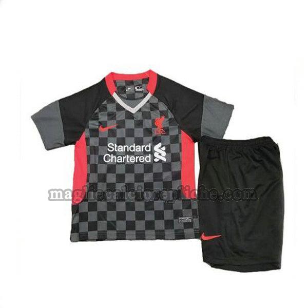 terza maglie calcio bambino liverpool 2020-2021