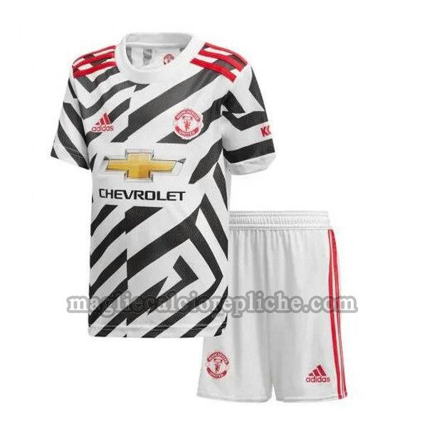 terza maglie calcio bambino manchester united 2020-2021