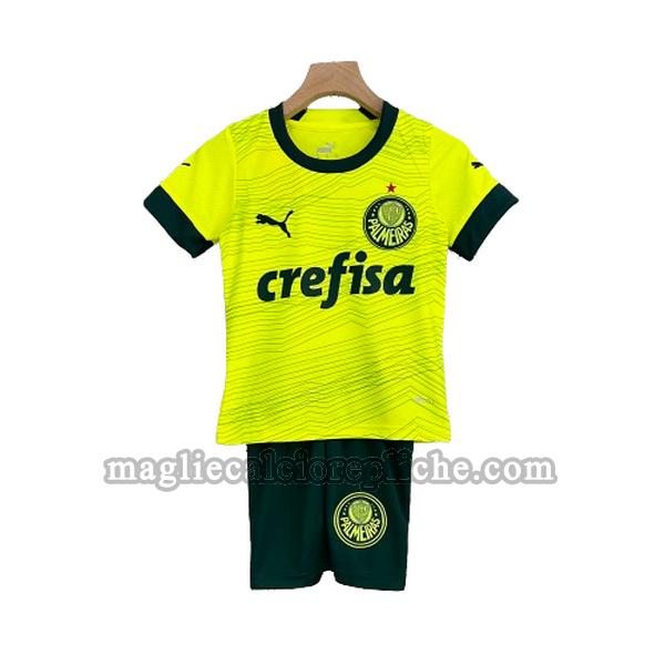 terza maglie calcio bambino palmeiras 2023 2024 verde