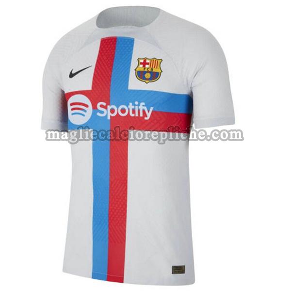 terza maglie calcio barcellona 2022 2023 bianco