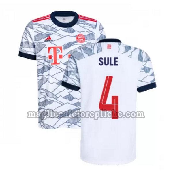 terza maglie calcio bayern münchen 2021 2022 sule 4 nero