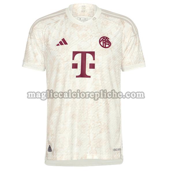 terza maglie calcio bayern münchen 2023 2024 thailandia bianco