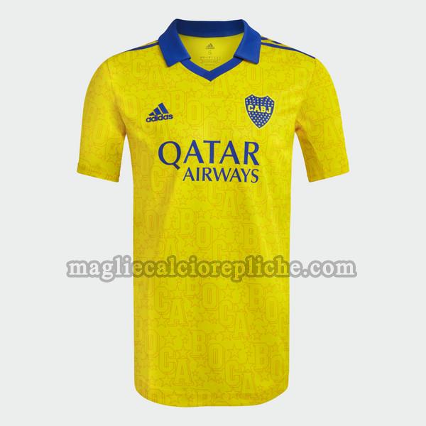 terza maglie calcio boca juniors 2022 2023 thailandia giallo