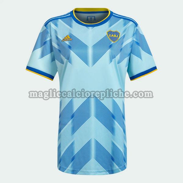 terza maglie calcio boca juniors 2023 2024 thailandia blu