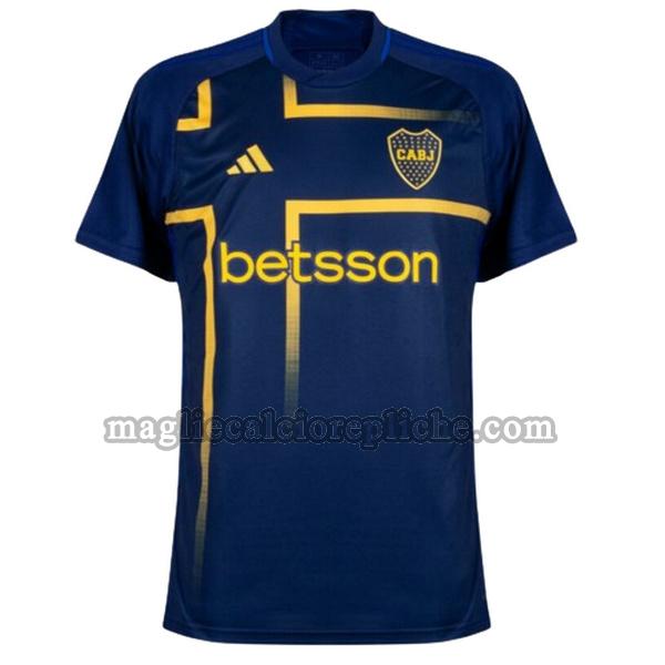 terza maglie calcio boca juniors 2024 2025 thailandia blu