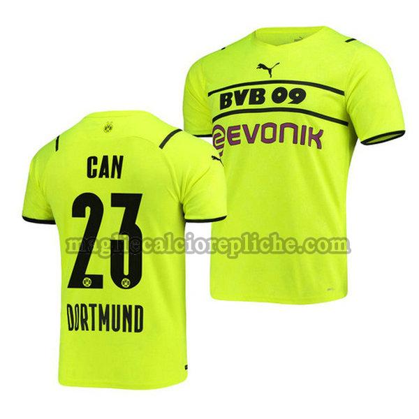 terza maglie calcio borussia dortmund 2021 2022 emre can 23 verde