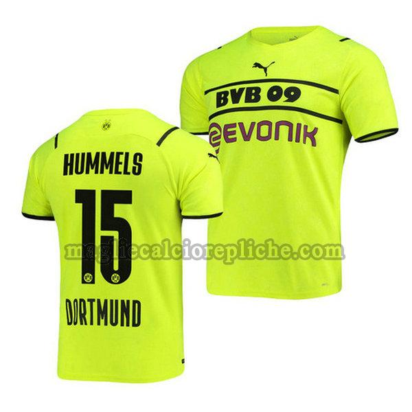 terza maglie calcio borussia dortmund 2021 2022 mats hummels 15 verde