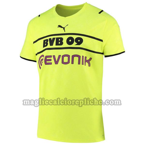 terza maglie calcio borussia dortmund 2021 2022 thailandia giallo