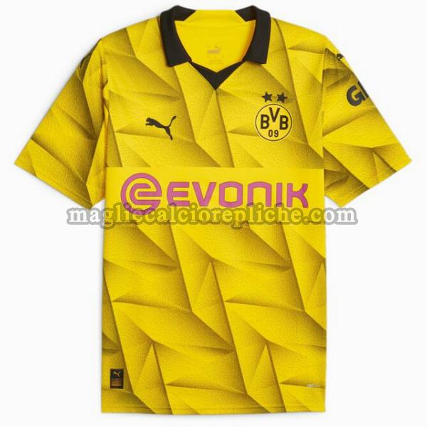 terza maglie calcio borussia dortmund 2023 2024 giallo