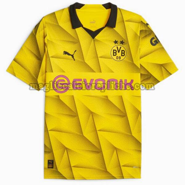 terza maglie calcio borussia dortmund 2023 2024 thailandia giallo