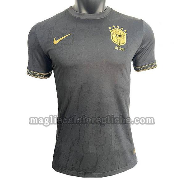 terza maglie calcio brasile 2024 player grigio