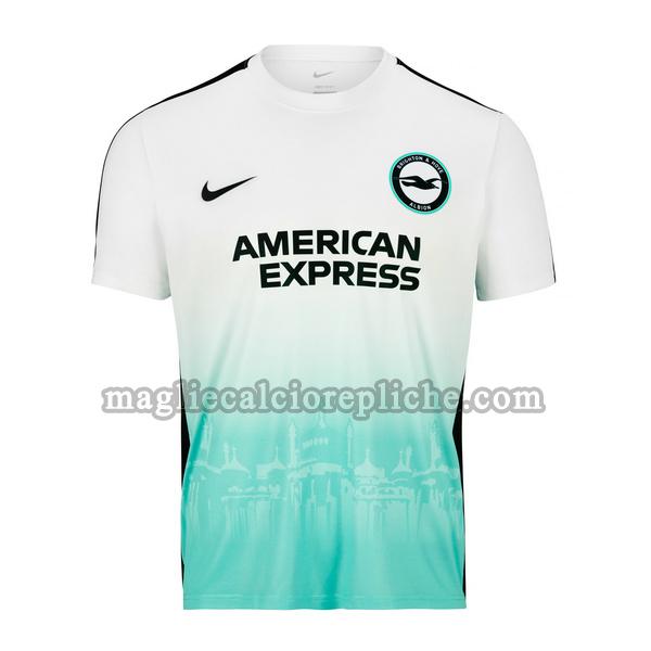 terza maglie calcio brighton 2023 2024 thailandia bianco verde