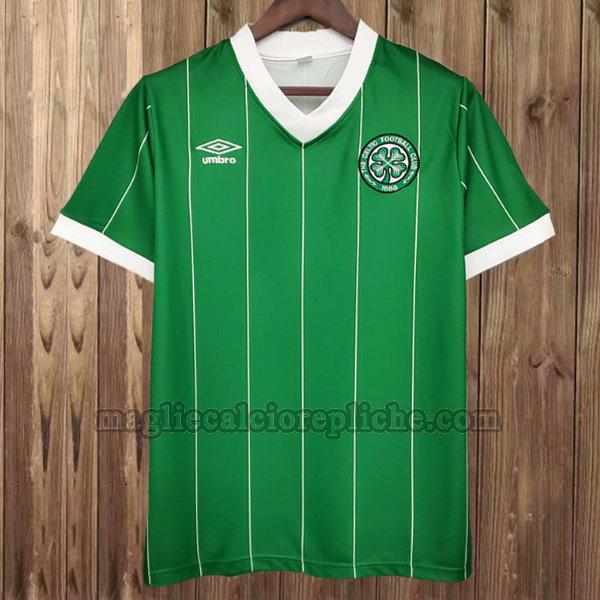terza maglie calcio celtic 1982-1983 verde