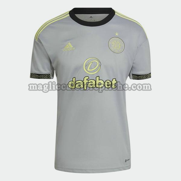 terza maglie calcio celtic 2022 2023 grigio