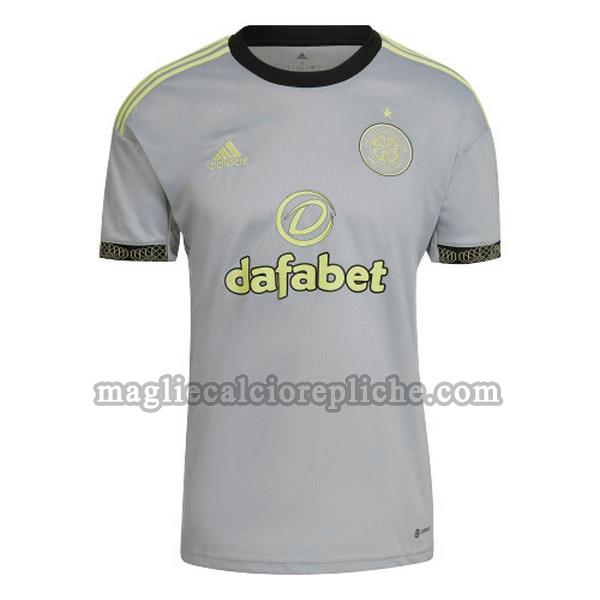 terza maglie calcio celtic 2022 2023 thailandia grigio