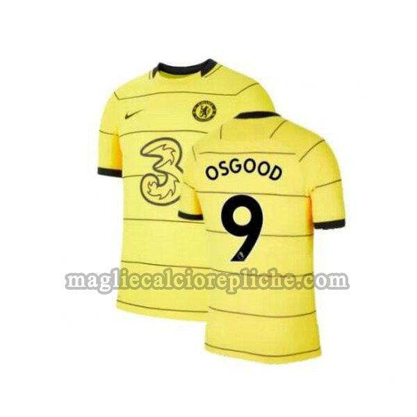 terza maglie calcio chelsea 2021 2022 osgood 9 giallo