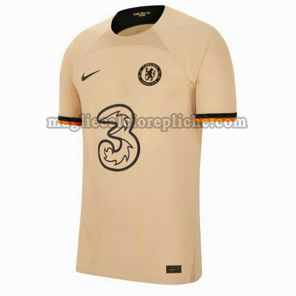 terza maglie calcio chelsea 2022 2023 giallo