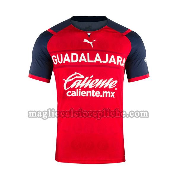 terza maglie calcio chivas usa 2021 2022 thailandia rosso