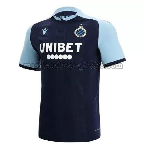 terza maglie calcio club brugge 2021 2022 thailandia blu