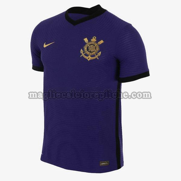 terza maglie calcio corinthians paulista 2021 2022 thailandia porpora